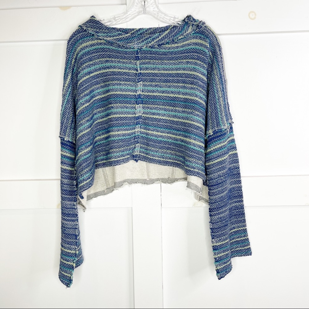 FREE PEOPLE Oversized Cropped Catalina Pullover